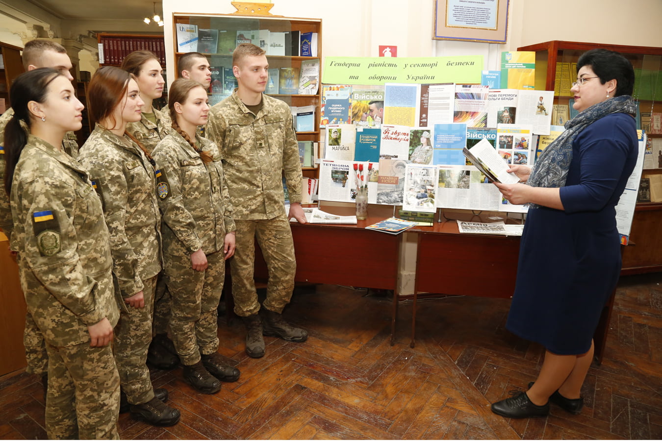 Пігулевська І.В. та курсанти